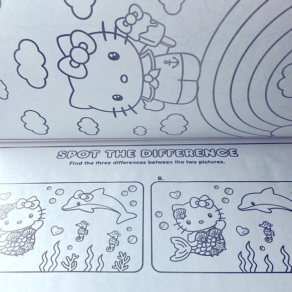 Hello Kitty Coloring Book - Picture 8 of 11